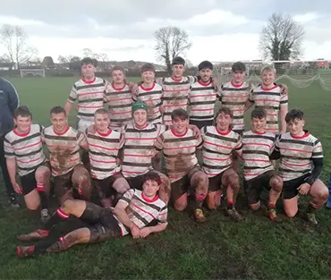 Rugby students group photo